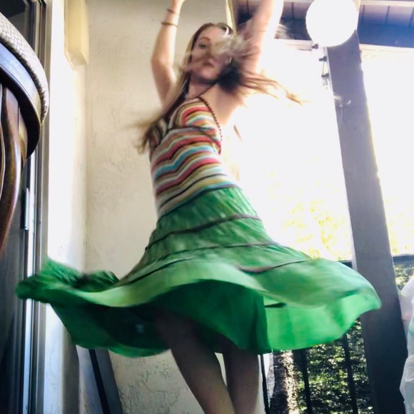 BCBG Crochet halter dress - Picture 2 of 6